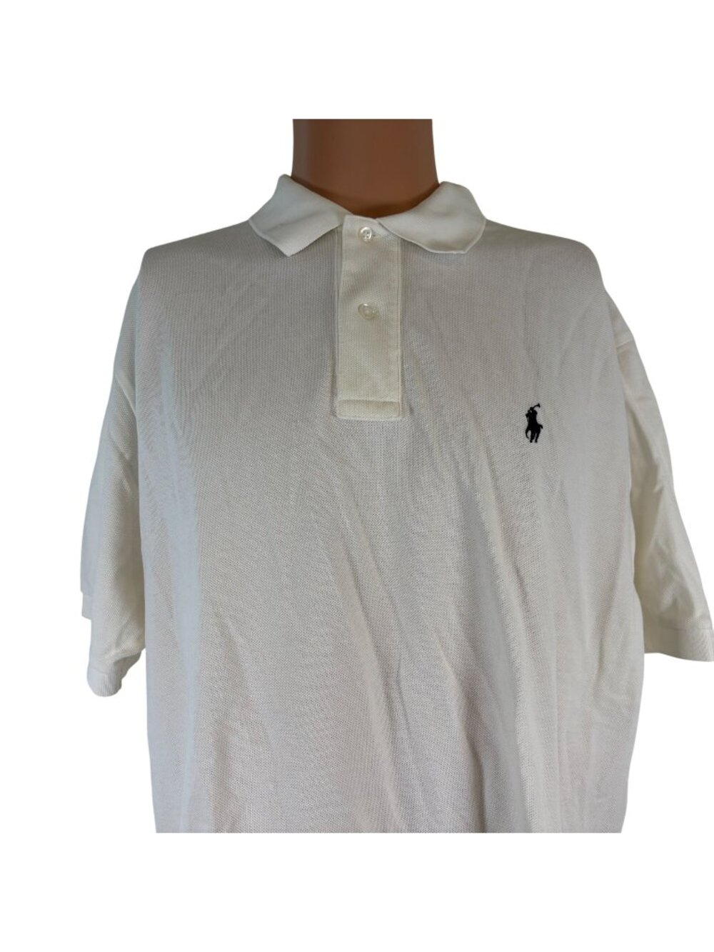 Vintage Polo Ralph Lauren Shirt Mens Size XL White 90s